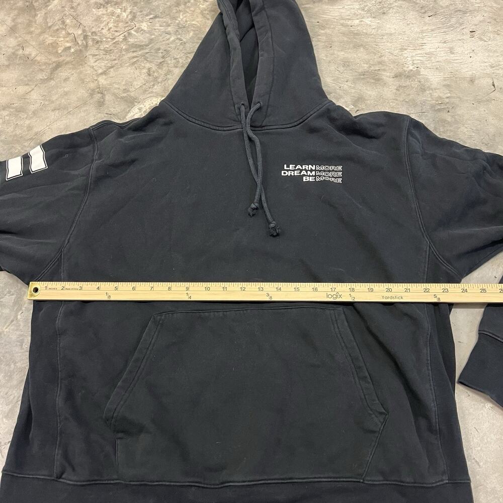 Alphalete Hoodie Mens Large Black Pullover Gym Training Activewear - Picture 3 of 8